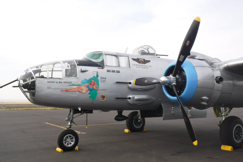 Restored WWII bombers arrive at Walla Walla Regional Airport