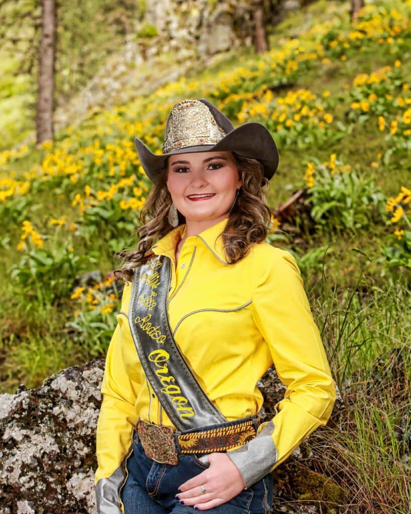 家電 Rodeo Queen History in the making: Destiny Wecks of Joseph is Oregon's First